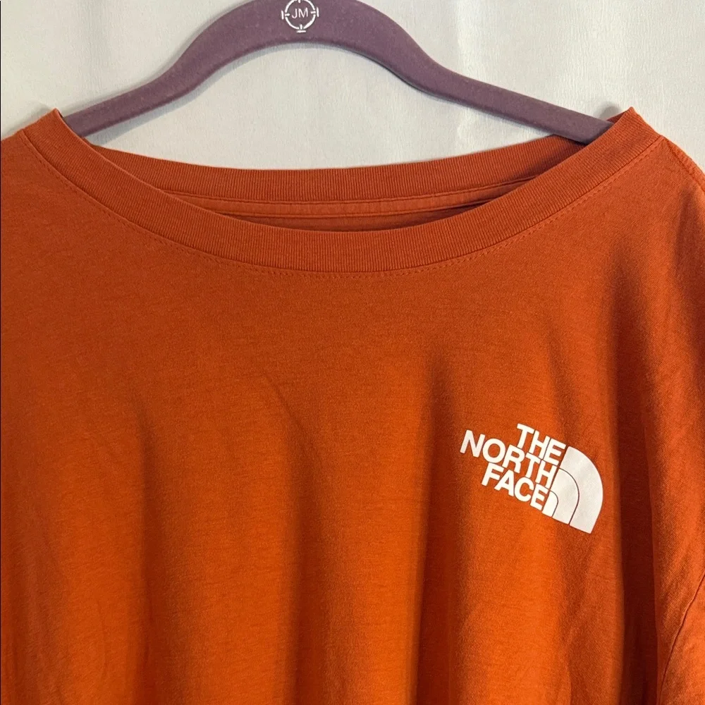 The North Face Men's Bold Orange Tee - Picture 3 of 6